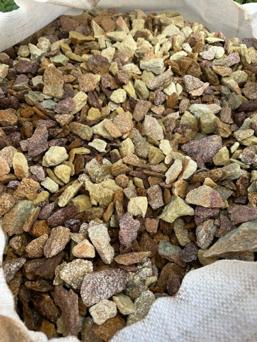 Златолит персиковый декоративная каменная крошка купить в Талдом