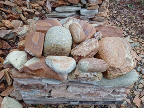 Златолит жёлтый, жёлто-зелёный глыбки и валуны для ланшафтного дизайна купить в Талдом