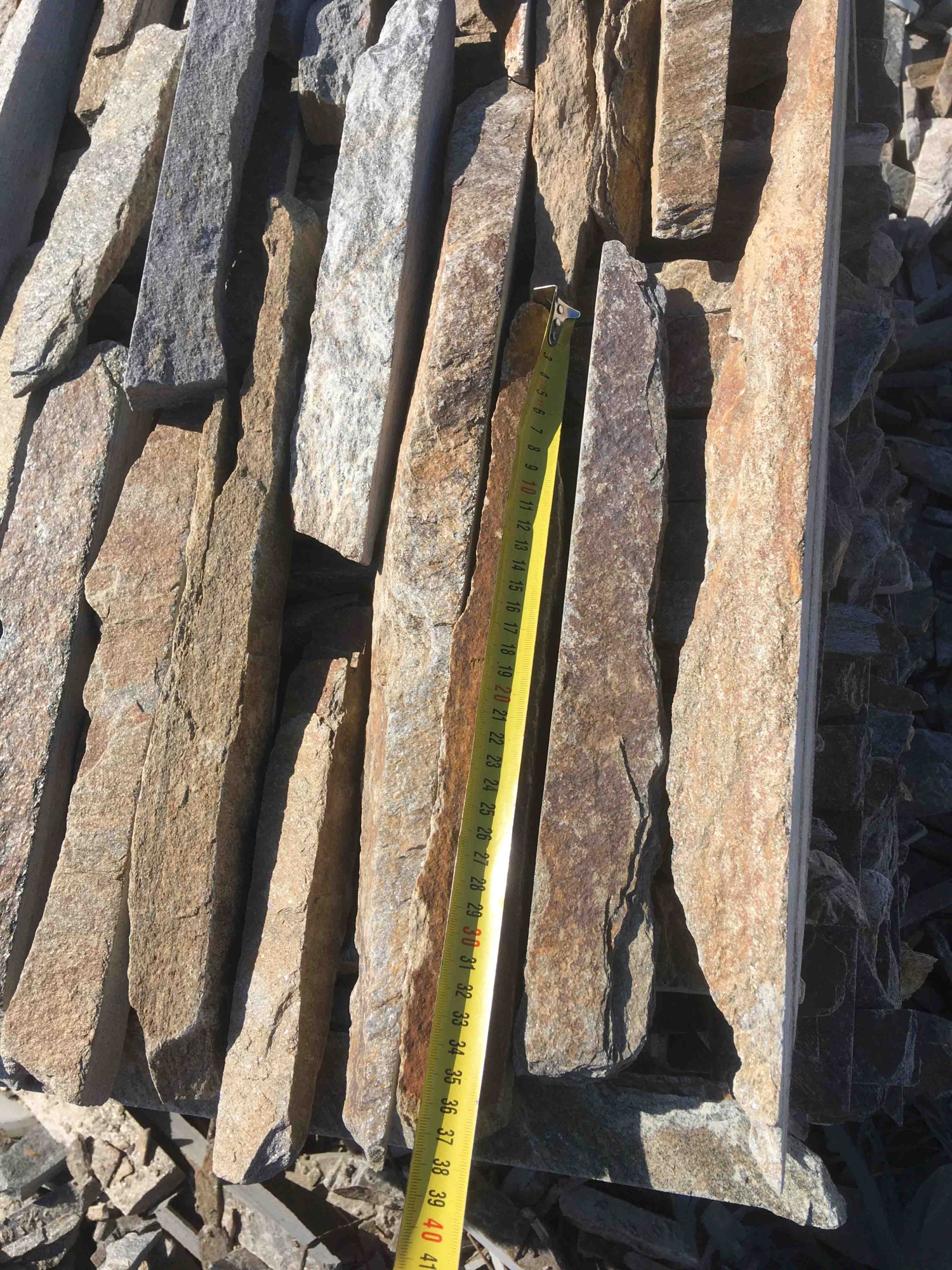 Горбушка златолит мультиколор для облицовки купить в Талдом