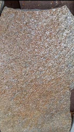 Плитняк златолит серебристый для цоколя, отмостки купить в Талдом